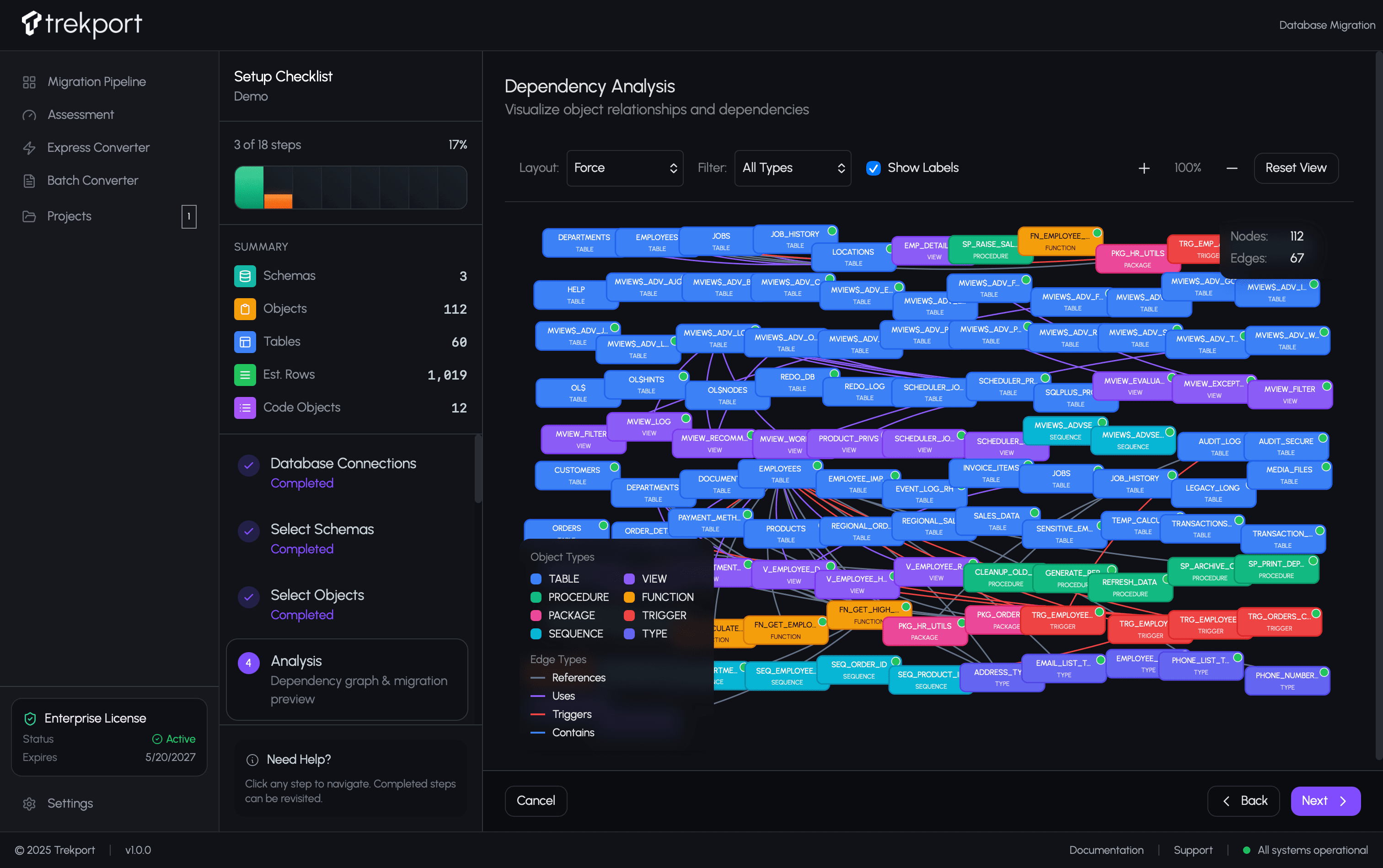 Trekport Studio screenshot