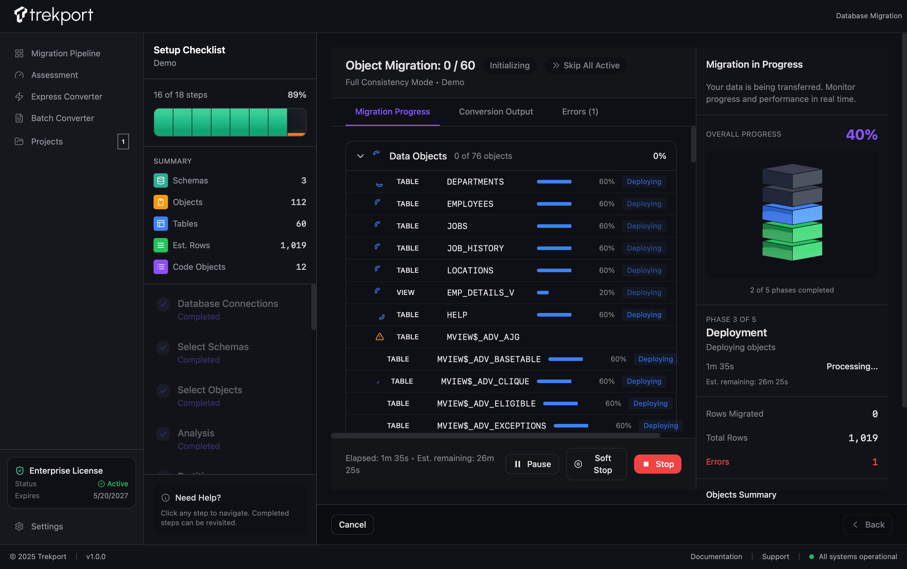 Trekport Studio screenshot