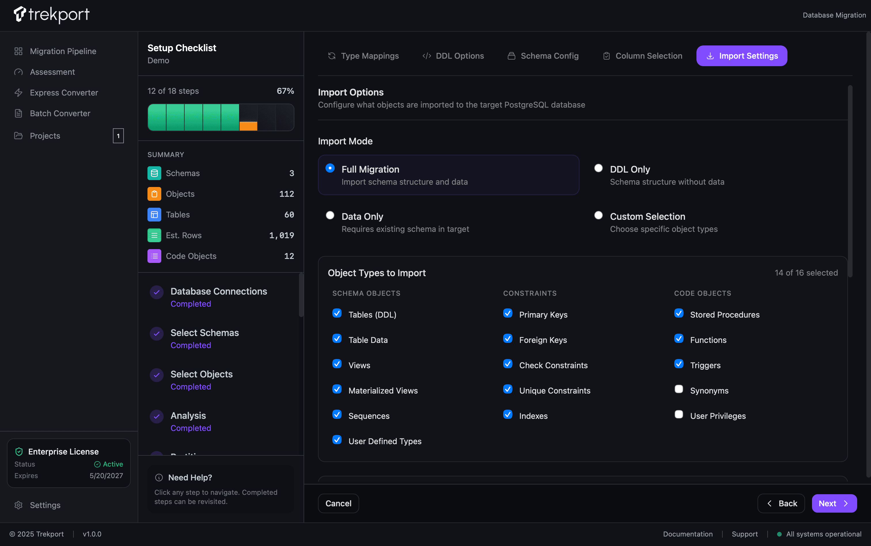 Trekport Studio screenshot